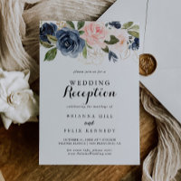 Elegant Winter Floral Wedding Reception