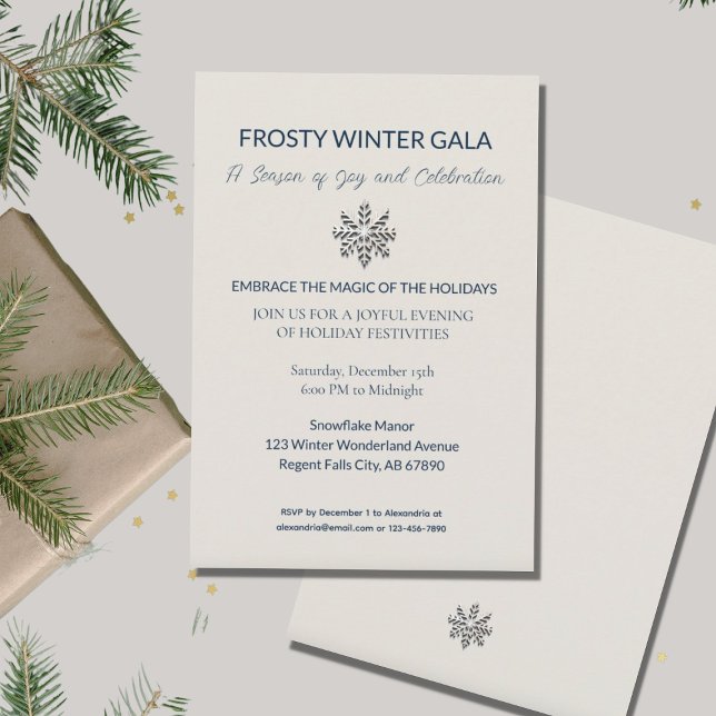 Elegant Winter Gala Invitation (Creator Uploaded)