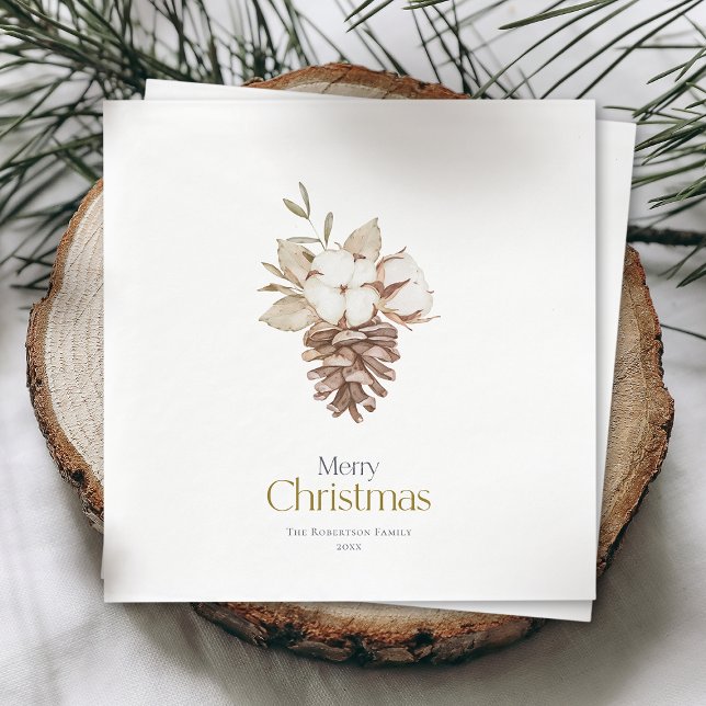 Elegant Winter-Themed Decorative Napkins (Creator Uploaded)