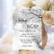 Elegant Winter Wonderland Snow Snowflakes WEDDING