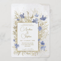 Elegant Wintry Foliage Winter Wedding
