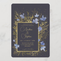 Elegant Wintry Foliage Winter Wedding