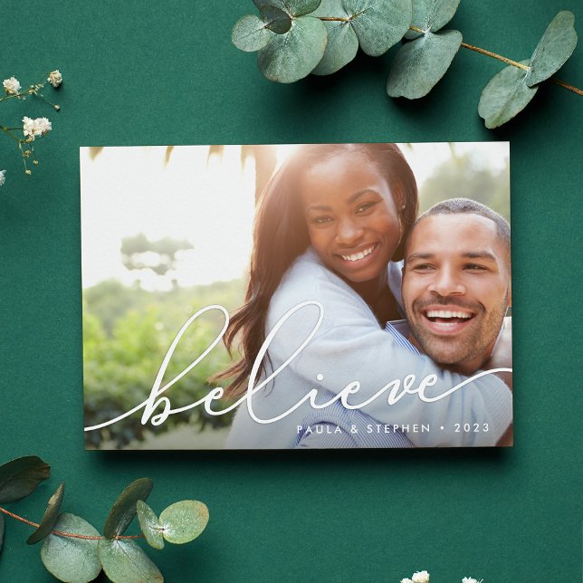 Elegant Wish | Holiday Photo Card (Creator Uploaded)