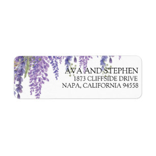 Elegant Wisteria tree Purple floral