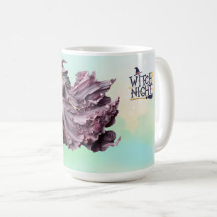 Elegant Witch Night Enchanting Halloween Witch Mug