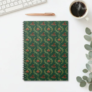 Elegant Witchy Whimsigoth Halloween Notebook