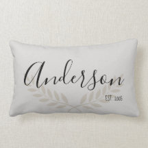 Elegant with Personalise Family Name and est. Date