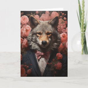 Elegant Wolf All Occasions Card