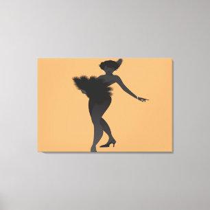 Elegant Woman Canvas Print