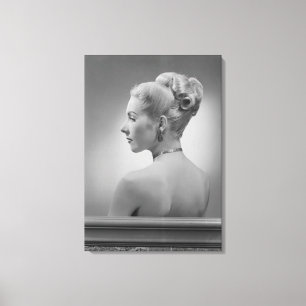 Elegant Woman Canvas Print