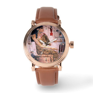 ELEGANT WOMAN ,FASHION AND BEAUTY OF ANTIQUE EGYPT WATCH