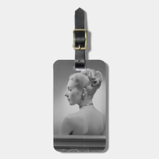 Elegant Woman Luggage Tag