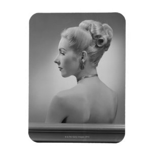Elegant Woman Magnet