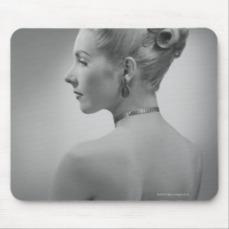 Elegant Woman Mouse Mat
