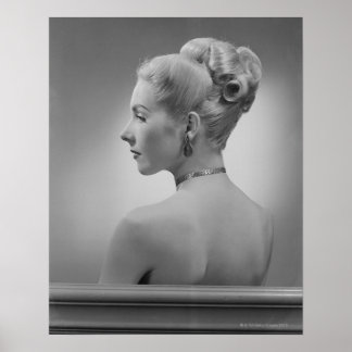 Elegant Woman Poster