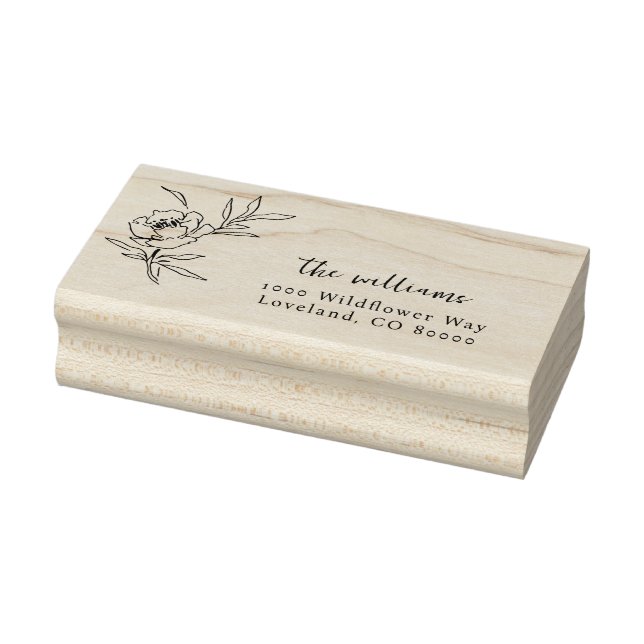 Elegant Wood Art Stamp (Stamp)