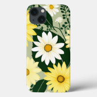 Elegant Yellow And White Daisies Flowers