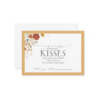 Elegant Yellow Wildflower Bridal Shower Game