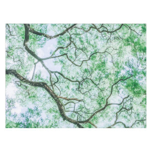 Elegant yet Spooky Leaves and Branches Tablecloth