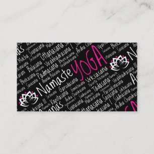 Elegant Yoga Centre / Yoga Business / Teacher's Card
