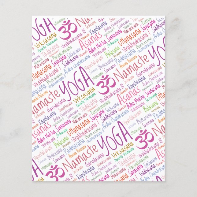 Elegant Yoga Flyer (Front)
