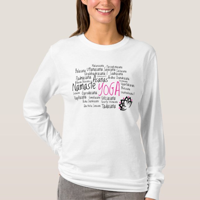 Elegant Yoga T-Shirt (Front)