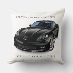 ELEGANT Z-06 VETTE ILLUSTRATION CUSHION