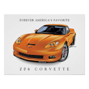 ELEGANT ZEE-O-SIX AUTO ART POSTER