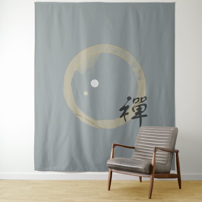 Elegant Zen Tapestry (In Situ)