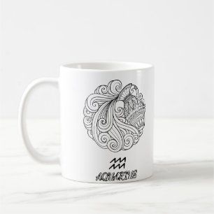 Elegant Zodiac sign Coffee Mug