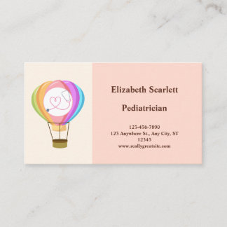 ElegantCharming Paediatrician Appointment Card