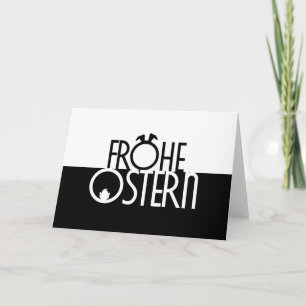 Elegante frohe Ostern für Deine Liebsten! Card