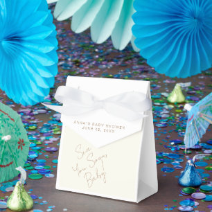 Elegante Mar Náutico Pronto Moda Baby Shower Favour Box