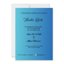 Elegante y Moderna Invitation