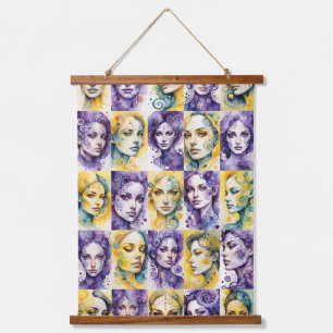 Eleganz 3  hanging tapestry