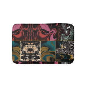 Elegent Abstract MARBLE Pattern Bath Mat