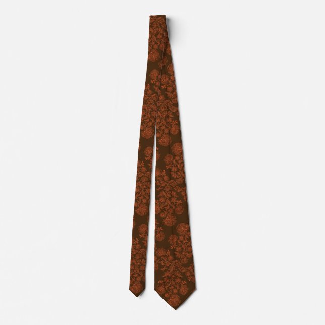 Elegent Brown tie  (Back)