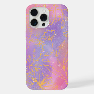 Elegent floral iphone 15 pro max case. case