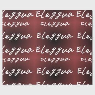Eleggua gift wrapping paper