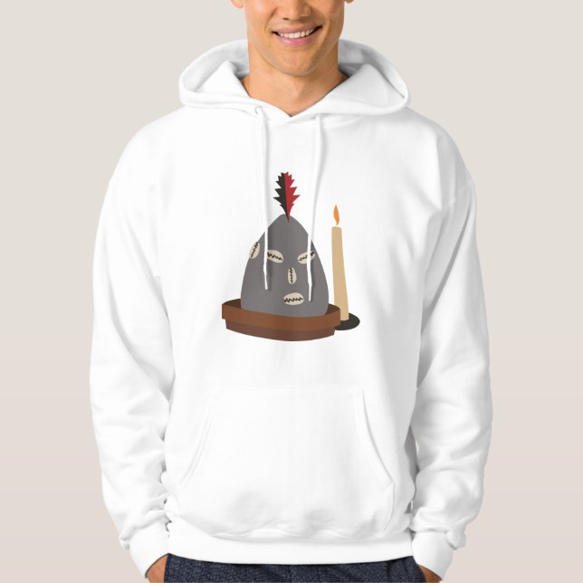Elegua Statue Hoodie (Front)