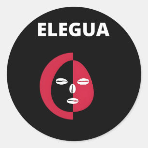 Elegua Yoruba Religion Nigeria Classic Round Sticker