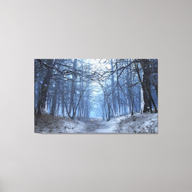 Elegy (Winter Day) Premium Wrapped Canvas (Front)