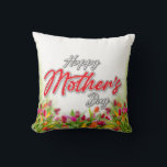 Elelgant Colourful Mother’s Day Design Pillow<br><div class="desc">Elelgant Colourful Mother’s Day Design Pillow</div>