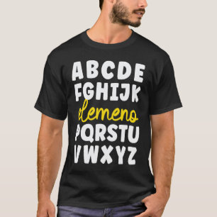 Elemeno ABCs Alphabet Funny Preschool Kindergarten T-Shirt