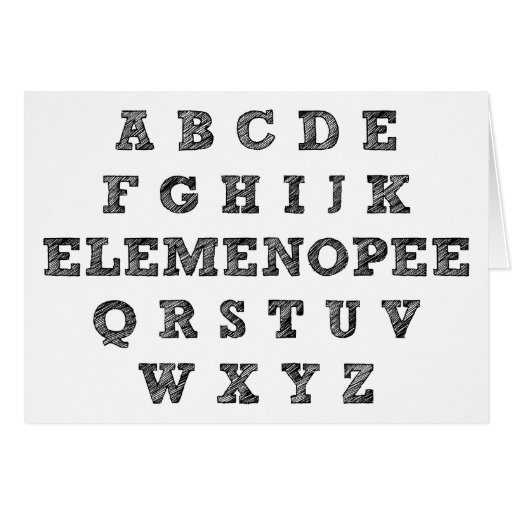 Image of Elemenopee Teacher Appreciation Thank You Card