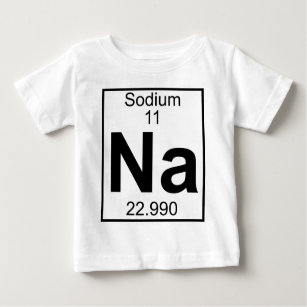 Element 011 - Na - Sodium (Full) Baby T-Shirt