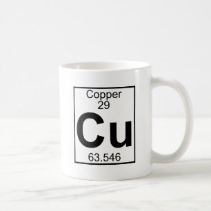 Element 029 - Cu - Copper (Full) Coffee Mug