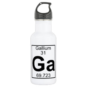 Element 031 - Ga - Gallium (Full) 532 Ml Water Bottle