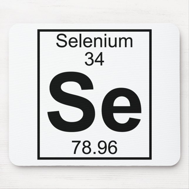 Element 034 - Se - Selenium (Full) Mouse Mat (Front)