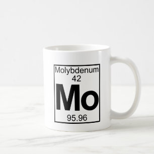Element 042 - Mo - Molybdenum (Full) Coffee Mug